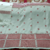 Loin Loom Traditional White Dakmanda with Chuni