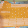 Loin Loom Traditional Reshmi Mustard Yellow Dakmanda with Chuni Loin Loom Traditional Reshmi Mustard Yellow Dakmanda with Chuni 3